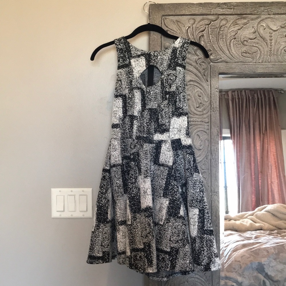 Eight Sixty Cute Skater Dress with Keyhole